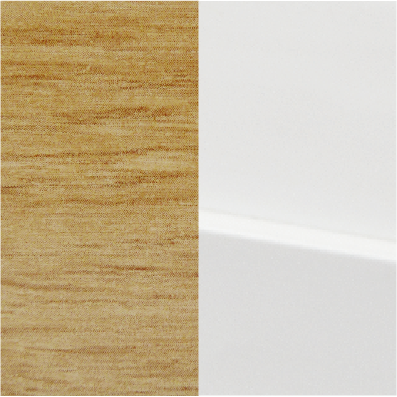 irish oak woodgrain on smooth white